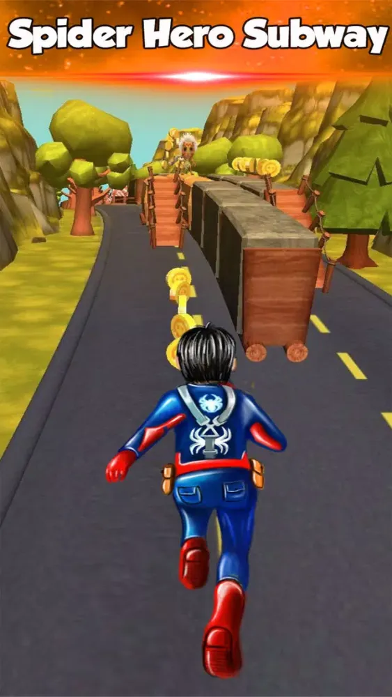 Capturas de pantalla de Subway Spider Hero