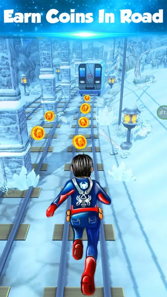 Capturas de pantalla de Subway Spider Hero