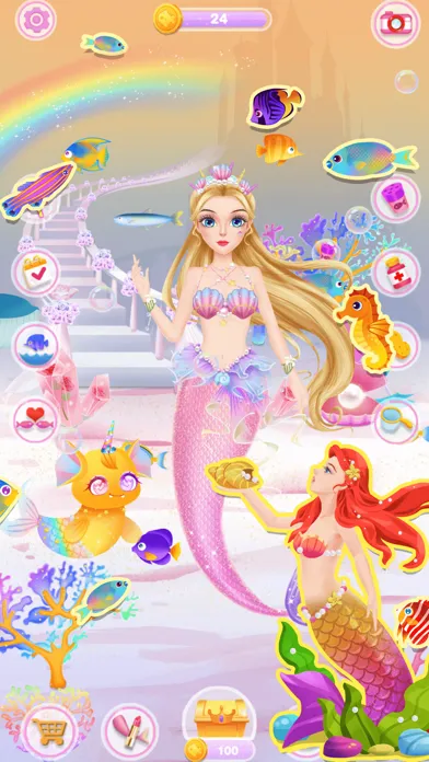 Princess Mermaid Beauty Salon應用截圖