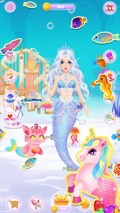 Princess Mermaid Beauty Salon應用截圖