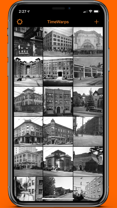 Tangkapan skrin TimeWarp - Then & Now