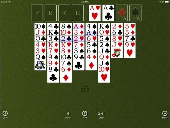 FreeCell Forever iPad  Screenshots