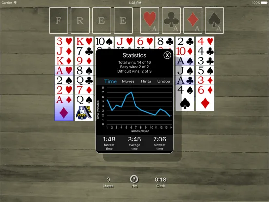 FreeCell Forever iPad  Screenshots