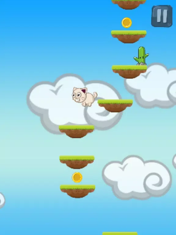 Capturas de pantalla de Kitty Jump iPad 