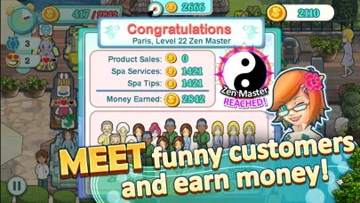 Captures d'écran de Sally's Spa: Beauty Salon Game