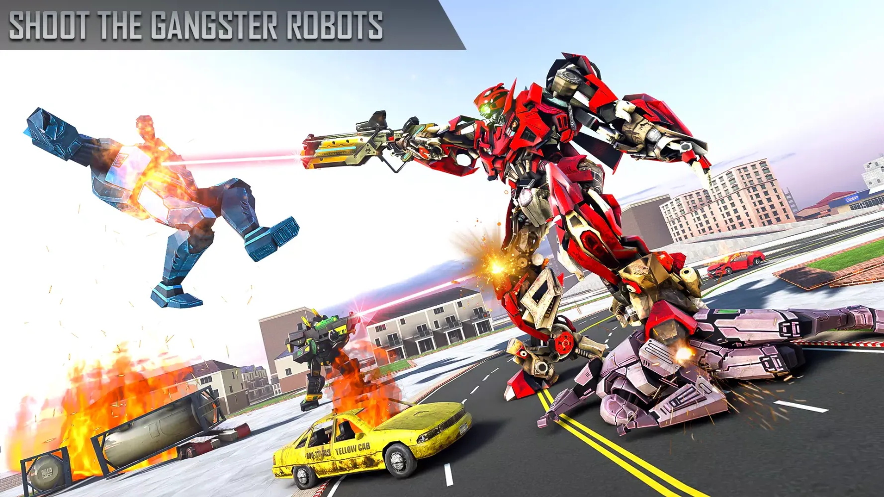 Anaconda Robot Car Robot Game スクリーンショット