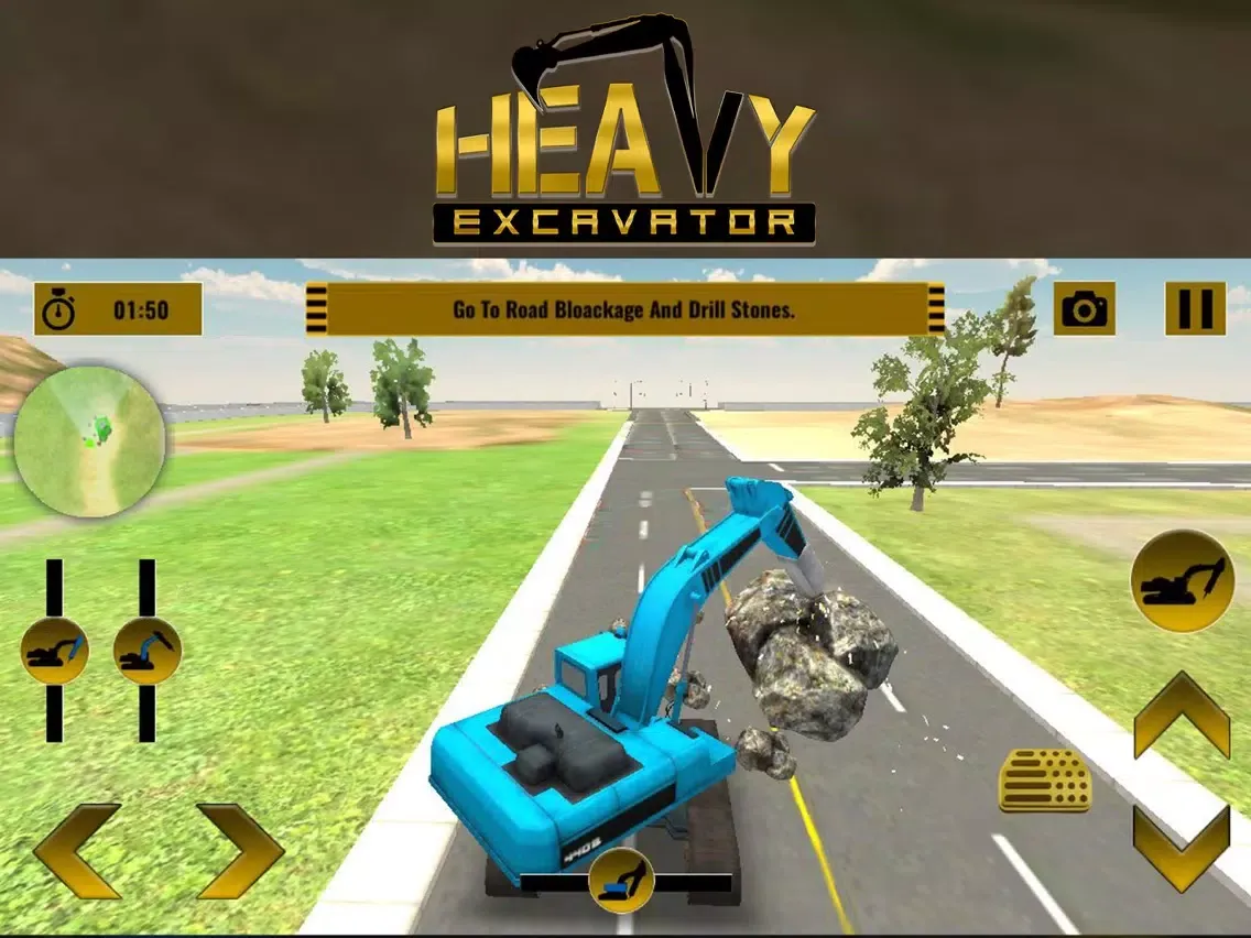 Excavator Simulator - City Builder iPad  スクリーンショット