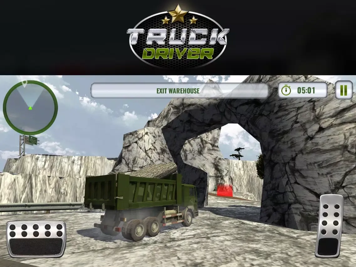 Capturas de tela do Army Truck Driving Simulator iPad 