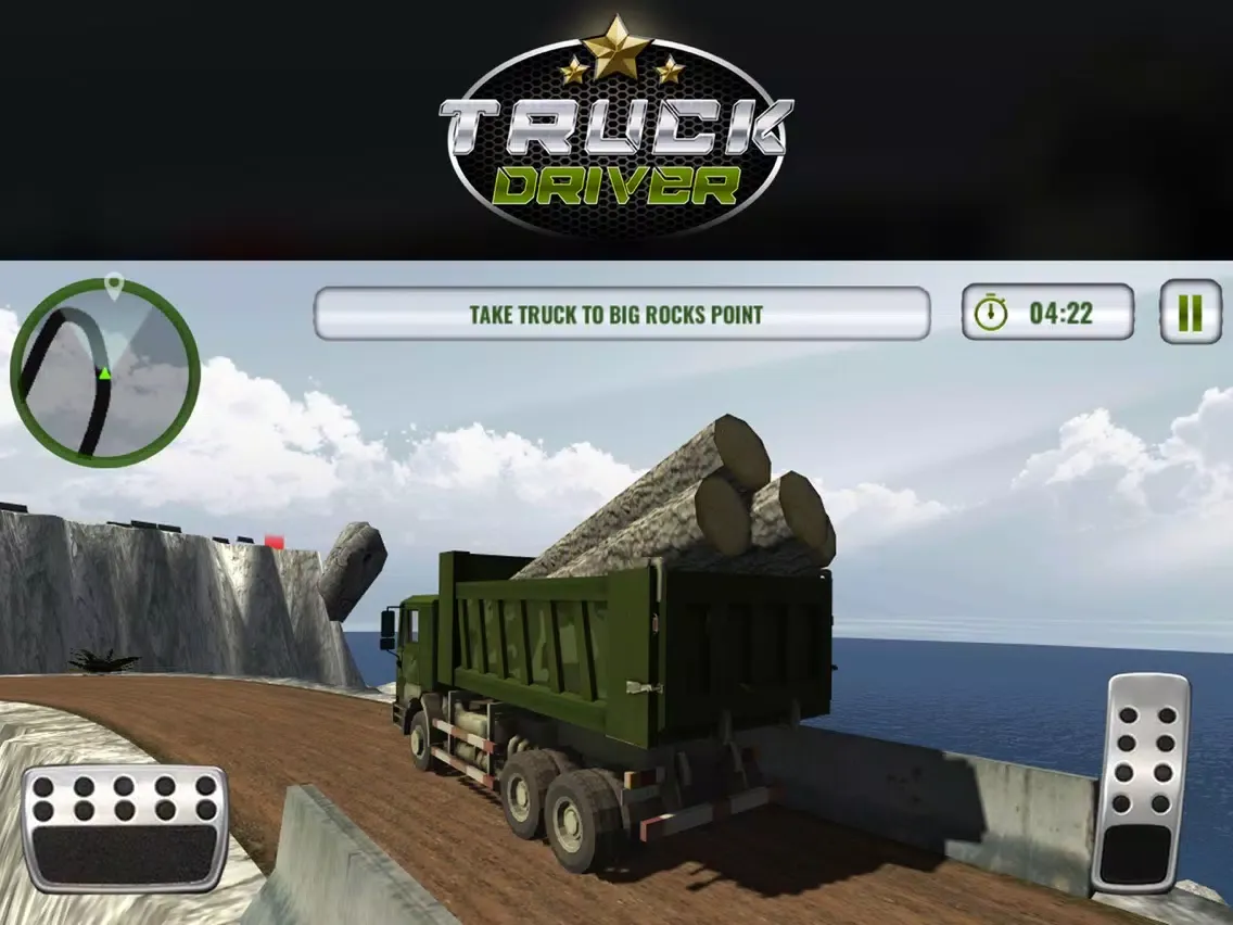 Capturas de tela do Army Truck Driving Simulator iPad 