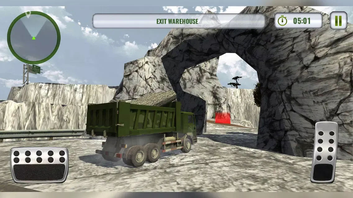 Capturas de tela do Army Truck Driving Simulator