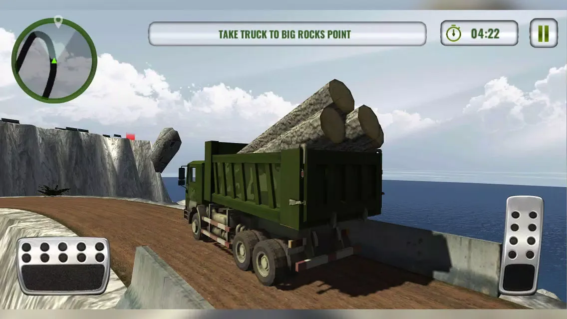 Capturas de tela do Army Truck Driving Simulator