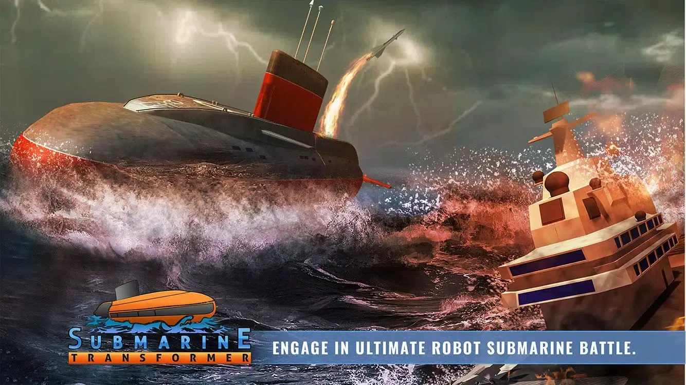 Captures d'écran de Submarine Transform Robot