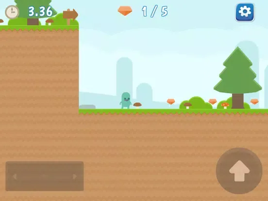 Gem Seeker - 2D Platform Game iPad  Ekran Görüntüleri