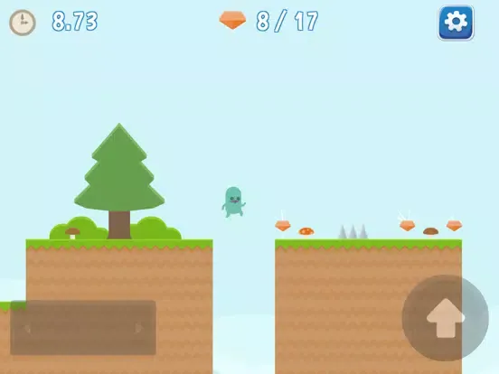 Gem Seeker - 2D Platform Game iPad  Ekran Görüntüleri