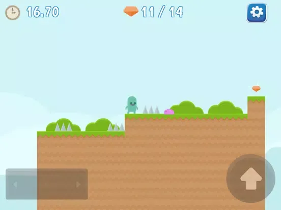 Gem Seeker - 2D Platform Game iPad  Ekran Görüntüleri