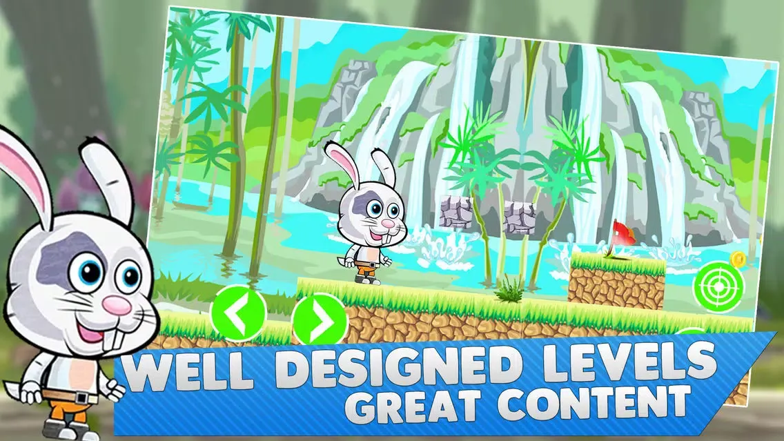 تصاویر Poptropica Bunny Run 3D