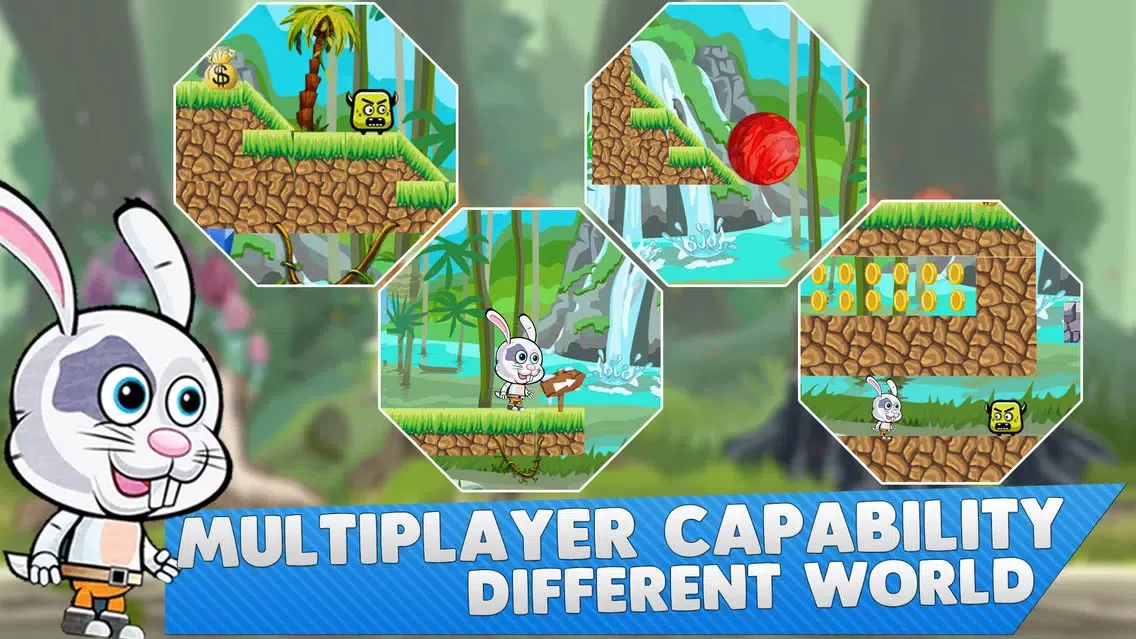 تصاویر Poptropica Bunny Run 3D