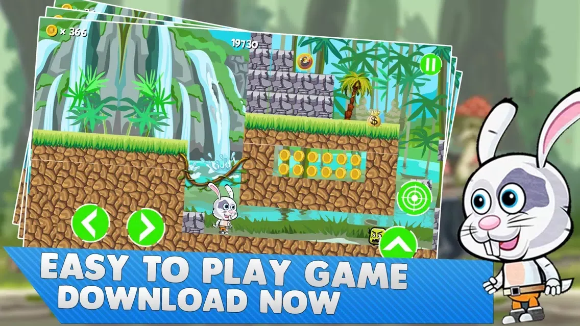 تصاویر Poptropica Bunny Run 3D