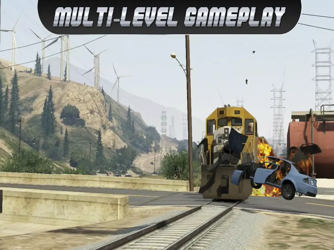 ภาพหน้าจอของ RailRoad Crossing Tycoon Pro iPad 