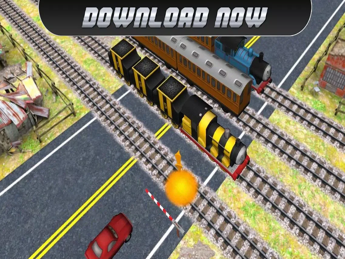 ภาพหน้าจอของ RailRoad Crossing Tycoon Pro iPad 