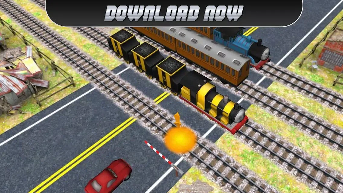 ภาพหน้าจอของ RailRoad Crossing Tycoon Pro