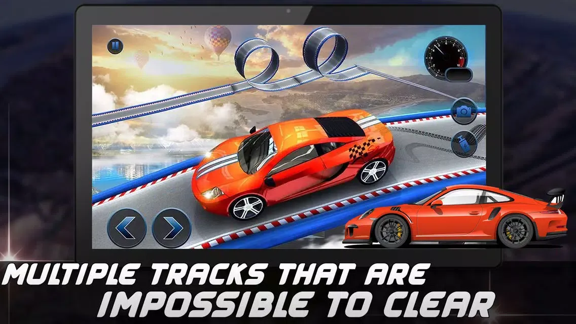 ภาพหน้าจอของ Impossible Track Stunt Car Pro