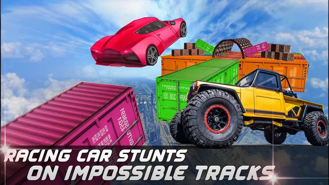 ภาพหน้าจอของ Impossible Track Stunt Car Pro