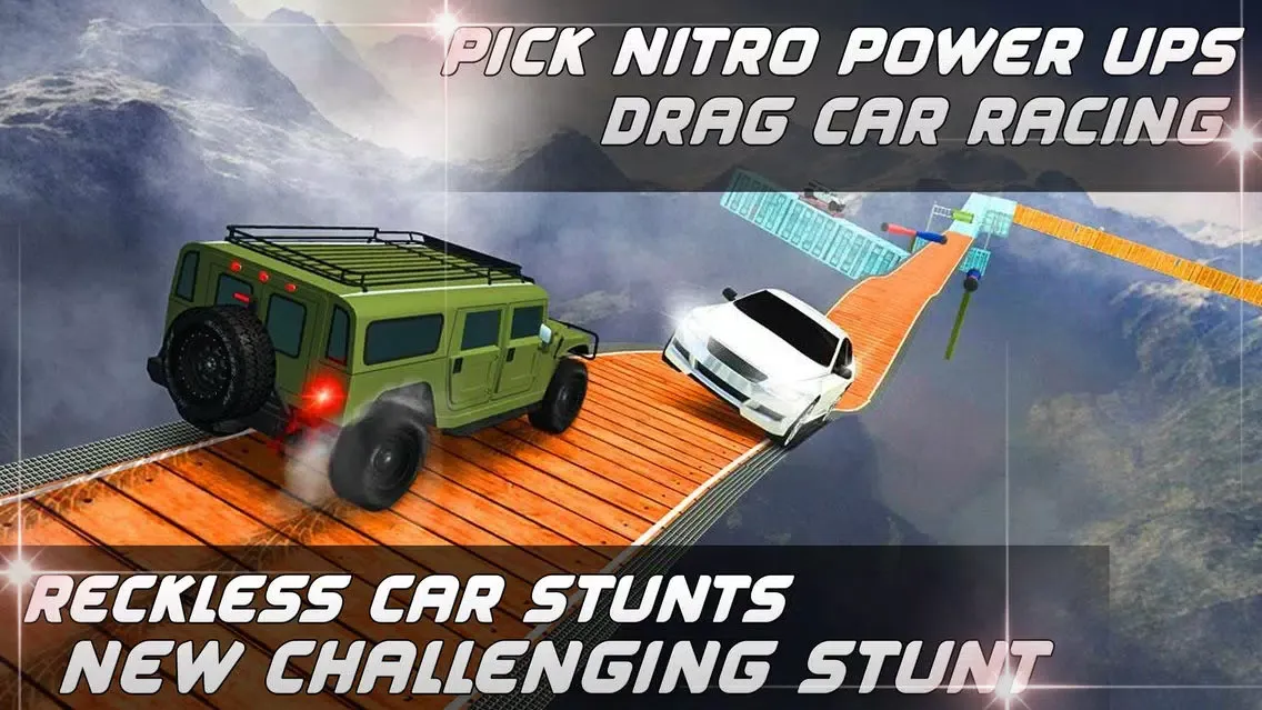 ภาพหน้าจอของ Impossible Track Stunt Car Pro
