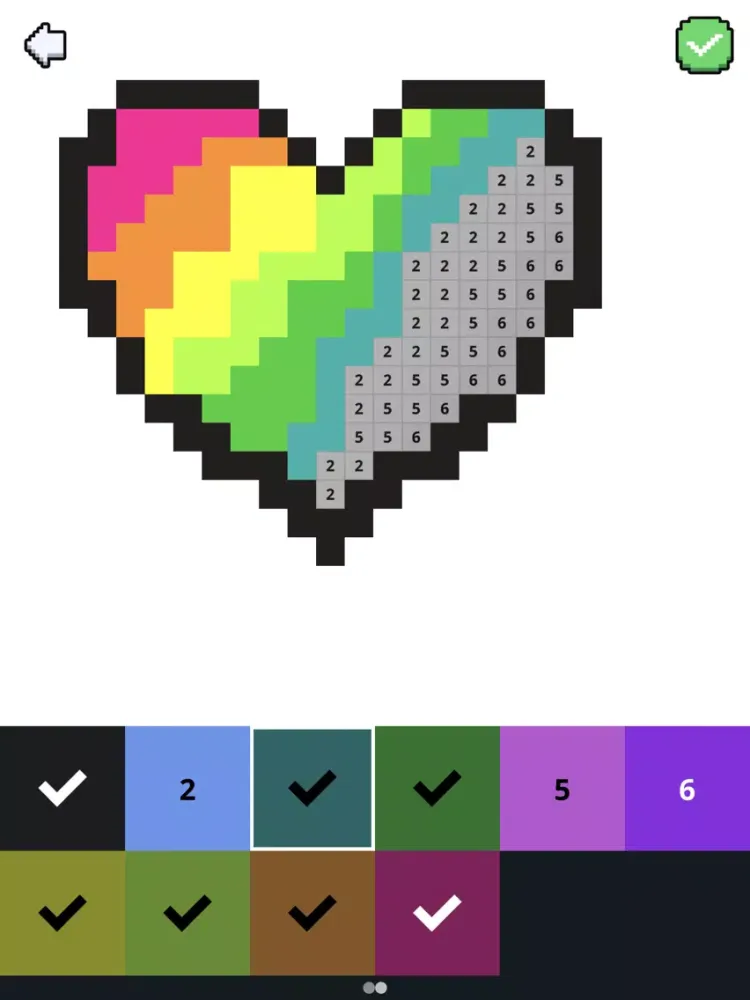 تصاویر Pixel Painter-Color By Number iPad 