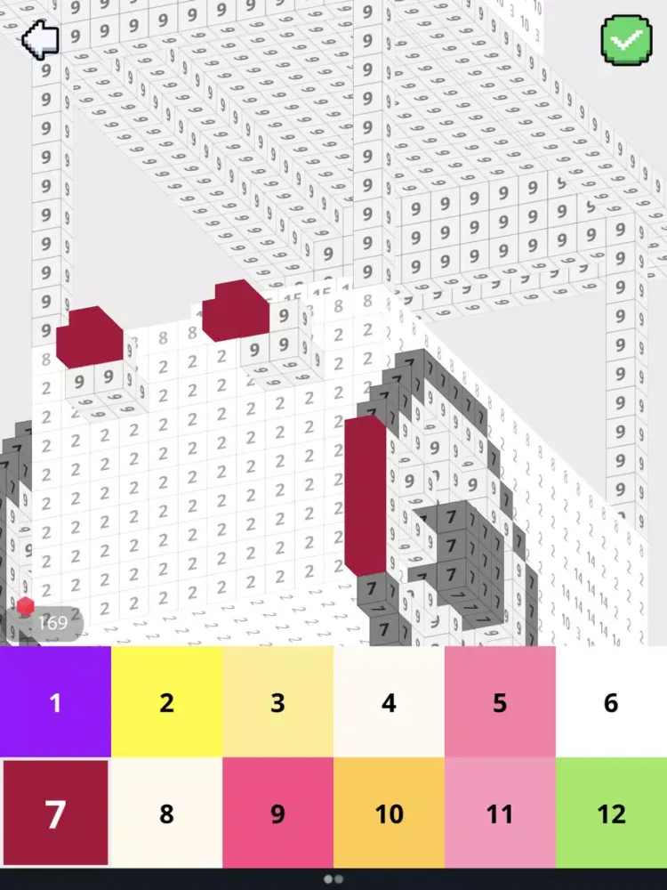 تصاویر Pixel Painter-Color By Number iPad 