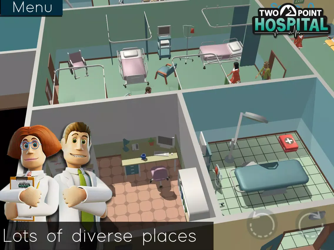 Zrzuty ekranu TWO POINT HOSPITAL iPad 
