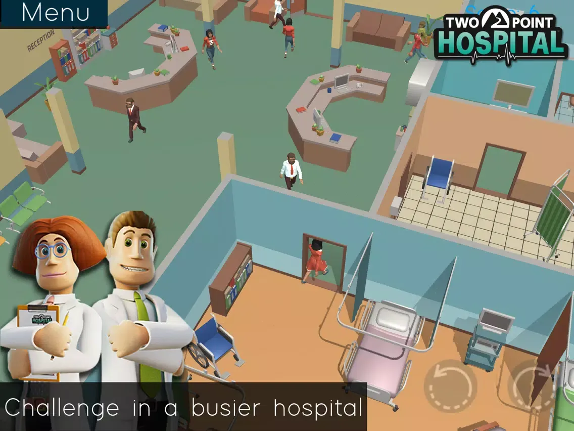 Zrzuty ekranu TWO POINT HOSPITAL iPad 