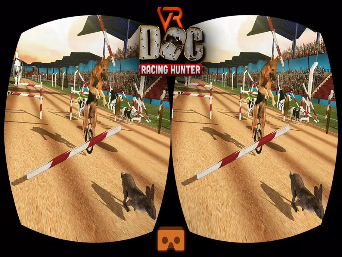 VR Racing Dogs Bunny Hunter iPad 應用截圖