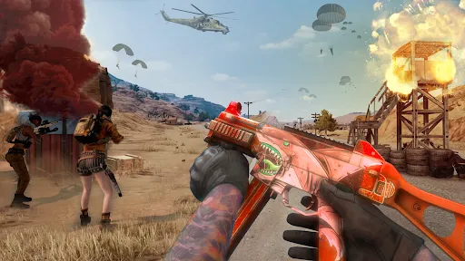 Ảnh chụp màn hình của Guns Fire Squad Battleground