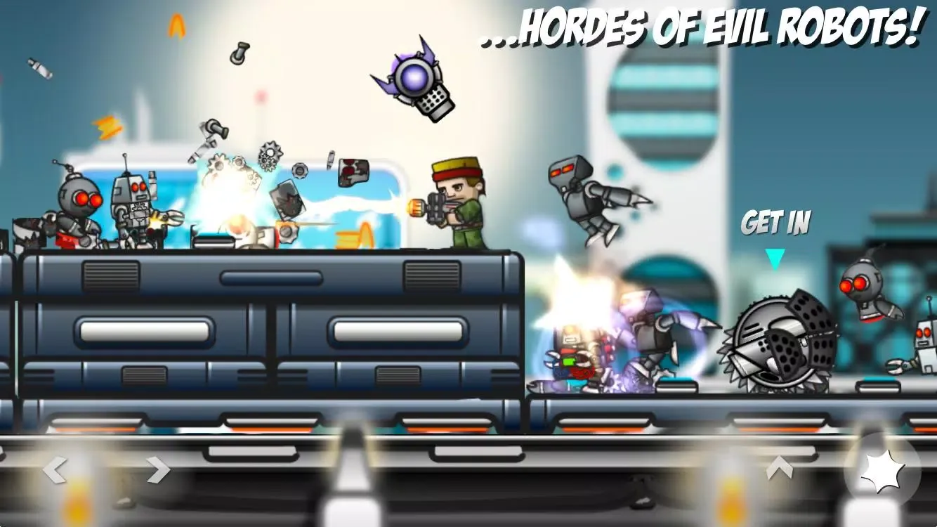 Capturas de tela do Storm the Train