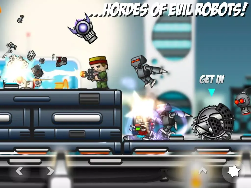 Capturas de tela do Storm the Train