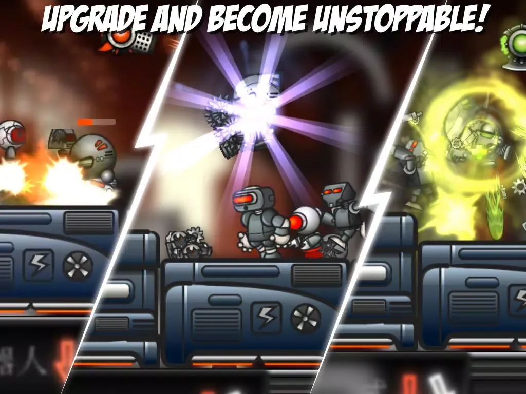Capturas de tela do Storm the Train