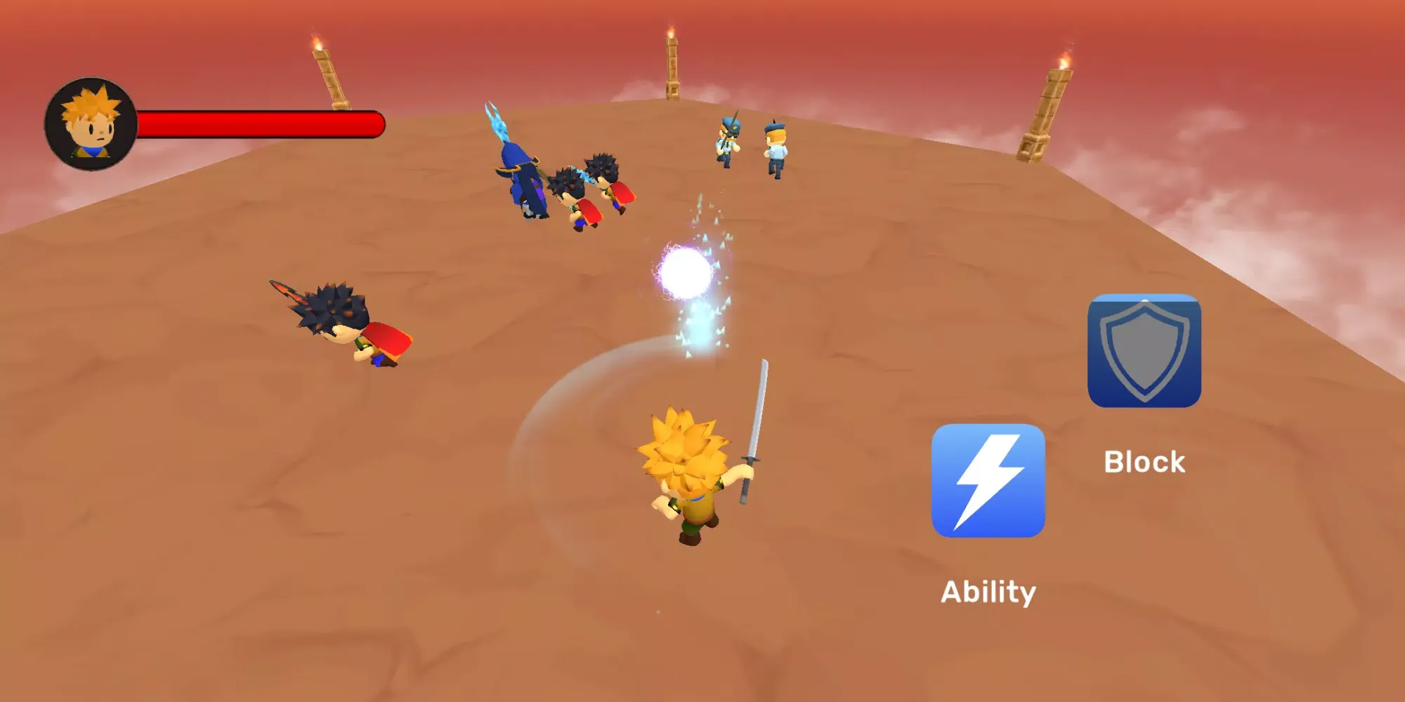 Capturas de pantalla de Blade Ball Dodgeball Battle