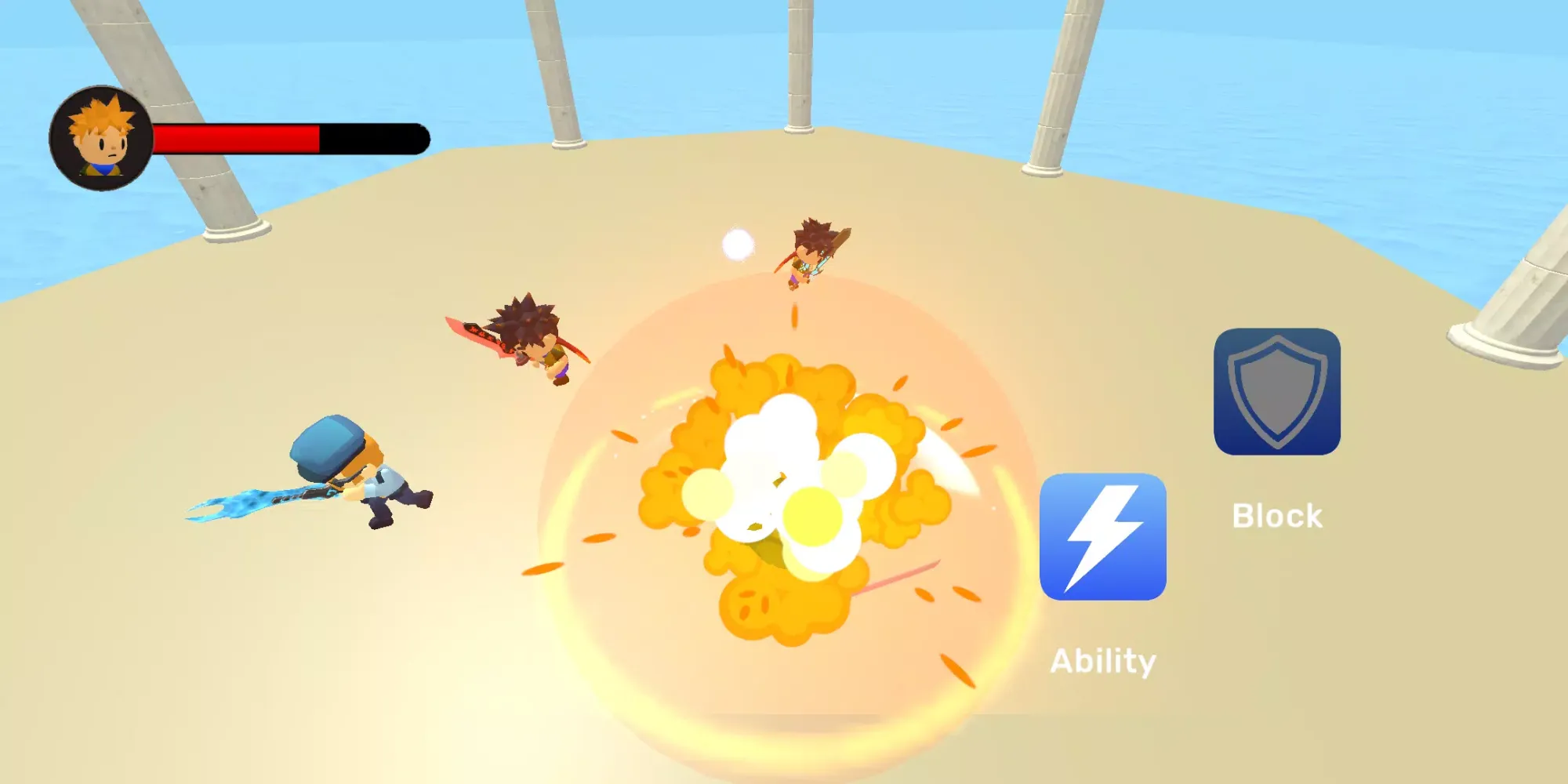Capturas de pantalla de Blade Ball Dodgeball Battle