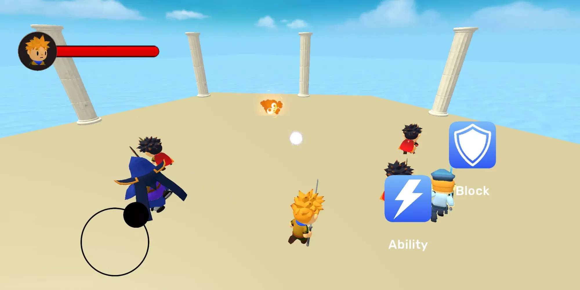 Capturas de pantalla de Blade Ball Dodgeball Battle
