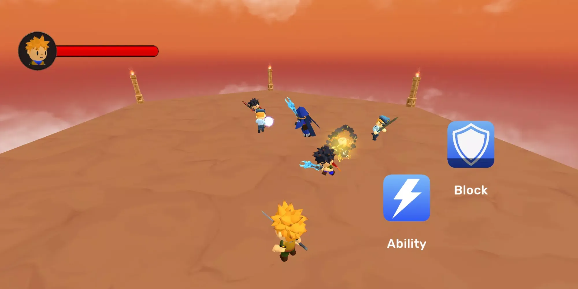 Capturas de pantalla de Blade Ball Dodgeball Battle