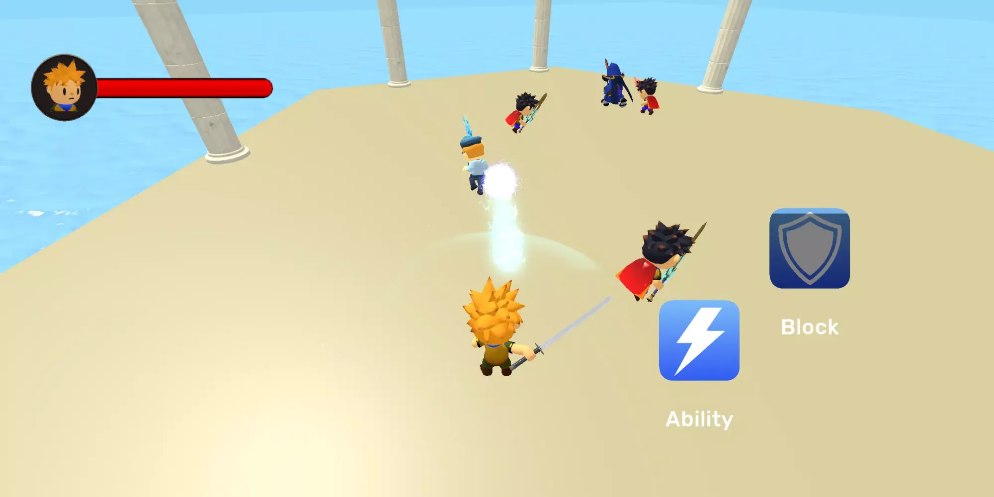 Capturas de pantalla de Blade Ball Dodgeball Battle