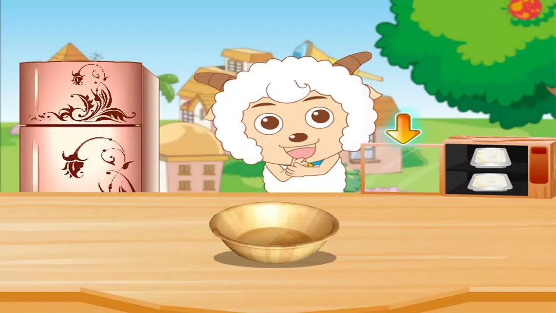 Скриншоты 喜羊羊製作美味的蛋糕