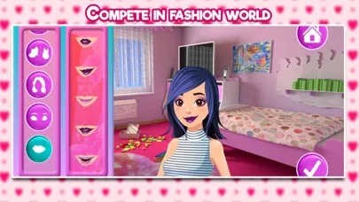 Capturas de tela do Dress up- Nova fashion game