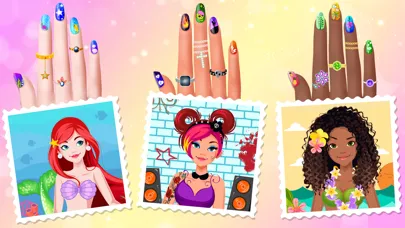 Nail Salon game for girls應用截圖