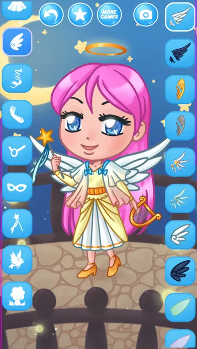 تصاویر Chibi Angel Dress Up - Girls