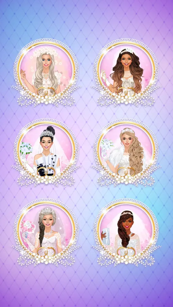 Ảnh chụp màn hình của Wedding Games: Bride Dress Up