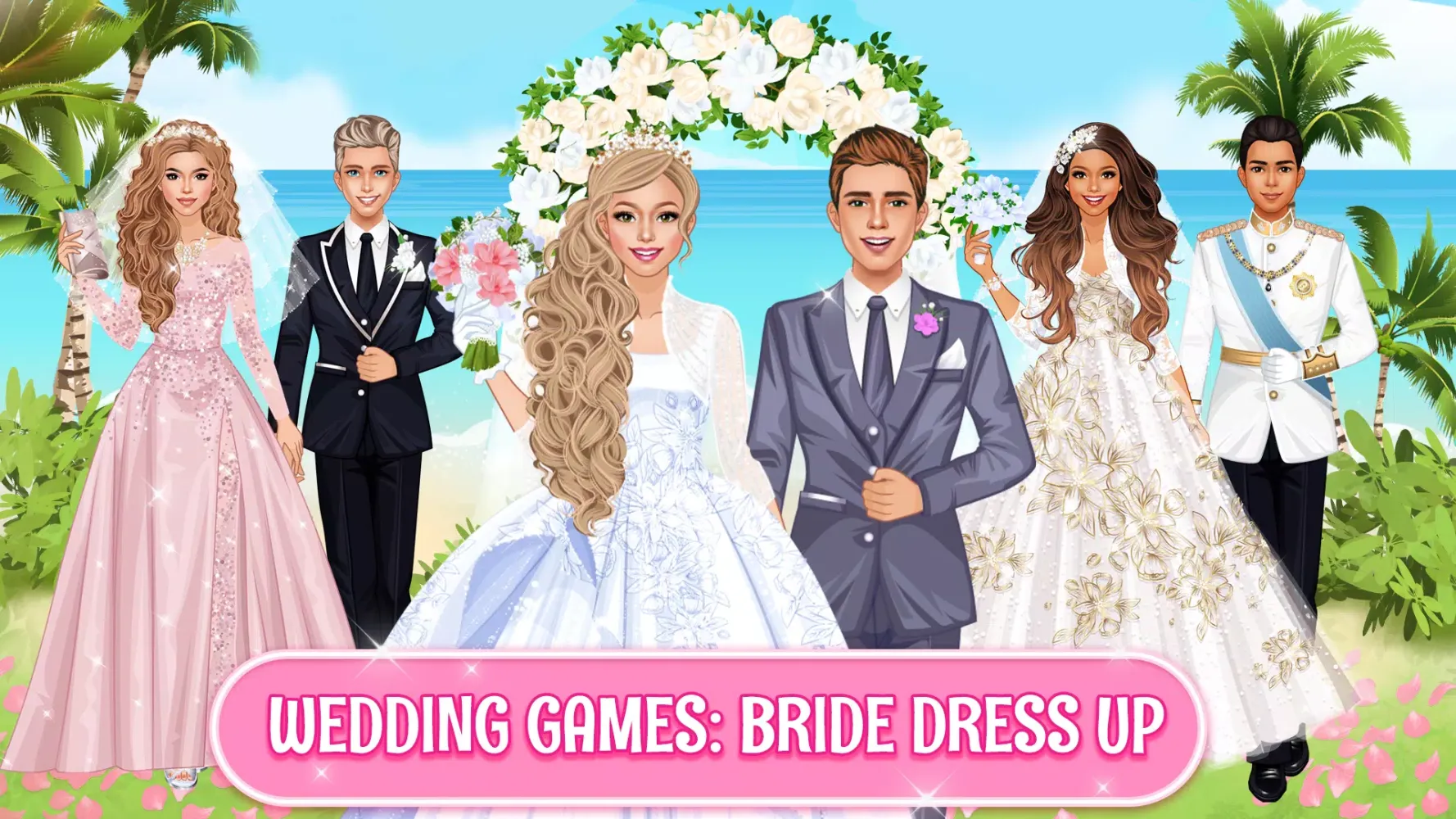 Ảnh chụp màn hình của Wedding Games: Bride Dress Up
