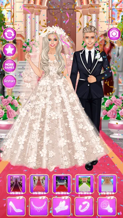 Wedding Game: Dress Up Stylist應用截圖