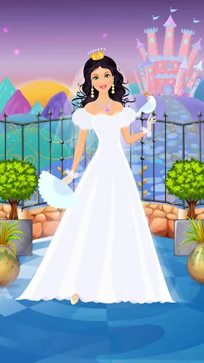 Capturas de pantalla de Princess Wedding Dress Up Game